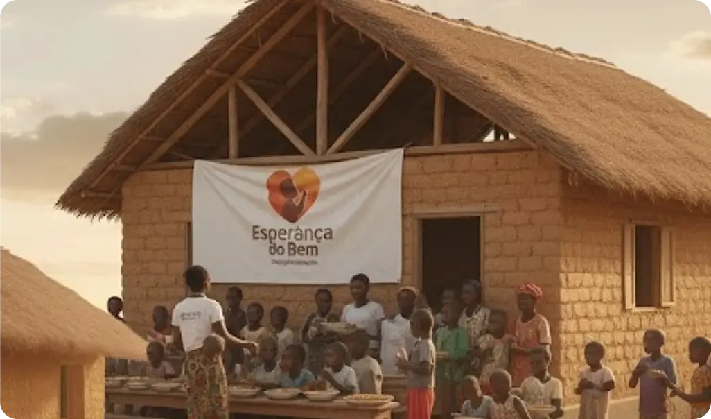 Esperança do Bem - Salve Crianças Famintas em Moçambique